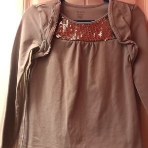 Girl long sleeve shirt size 5